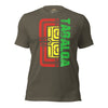 Green army Unisex T-Shirt: Vibrant Colors