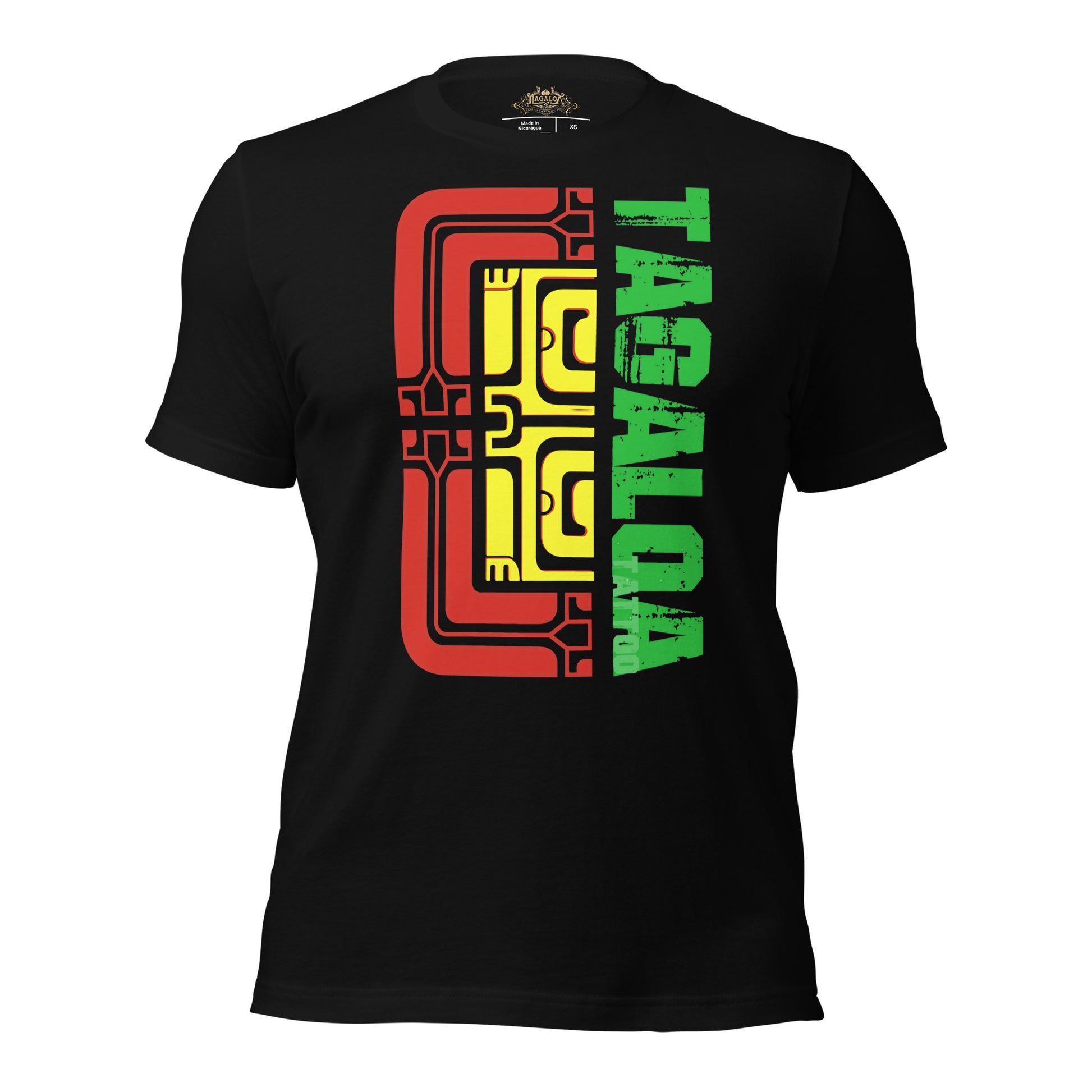 Black Unisex T-Shirt: Vibrant Colors