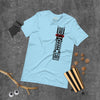 Pacific Tattoo-Inspired Blue Tee